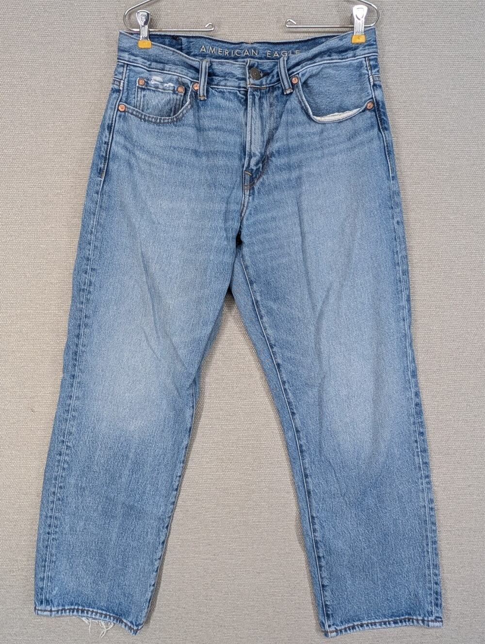 American Eagle Blue Jeans Size 30x30 Loose Fit